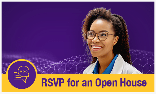 image linking to open house events for medical professionals at Hunter Continuing Education