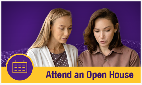 image linking to open house events at Hunter Continuing Education